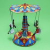 Freak Scene Tin Toy Carousel Swing Model 04 Small Fair