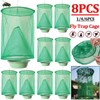 1/4/6/8PCS Fly Traps Outdoor Hanging Stable Trap Reusable Fly Catcher