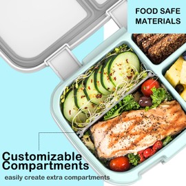 3Pcs Bento Box Replacement Dividers, Compatible with Bentgo Fresh/Modern/Pop, Food-Safe Lunch Box Insert Dividers for Adult & Kids Lunch Containers（Fresh）