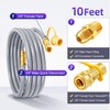 GasSaf 10FT 3/8" ID Natural Gas Hose, Natural Gas Grill