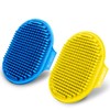 ROPO ROPO Dog Grooming Brush, Pet Shampoo Bath Brush Soothing