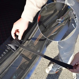 4 Pieces Quick Hood Loops, Kayak Tie Down Straps, Boot Anchor, Kayak Tie Down Straps for Car Hoods, Canoes, Boats, Paddleboard 4 Pieces/Pack