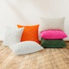 Pallene Spring Soft Faux Fur Throw Pillow Covers 18x18 Set