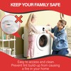 Dryer Dock Dryer Vent 6" for 4" Tubes, White