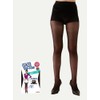 Desire Pelvis Support Hosoashi Pantyhose Black Ml of Woman