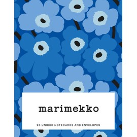 Chronicle Books Marimekko Notes (Blues): 20 Unikko Notecards and Envelopes