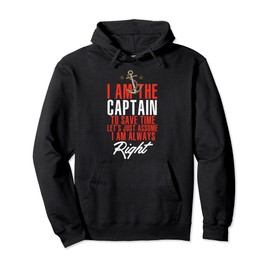 Boat Captain Pullover Hoodie