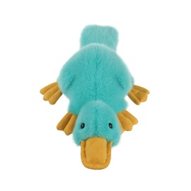 Apricot Lamb Happy Platypus Plushies Stuffed Animals for Kids, Soft Cute Plush Toys for Baby Girl and Boy, Fluffy Happy Platypus Blue 13.8 Inches