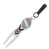 Restokki Golf Divot Repair Tool Portable Multipurpose Aluminum Alloy Divot