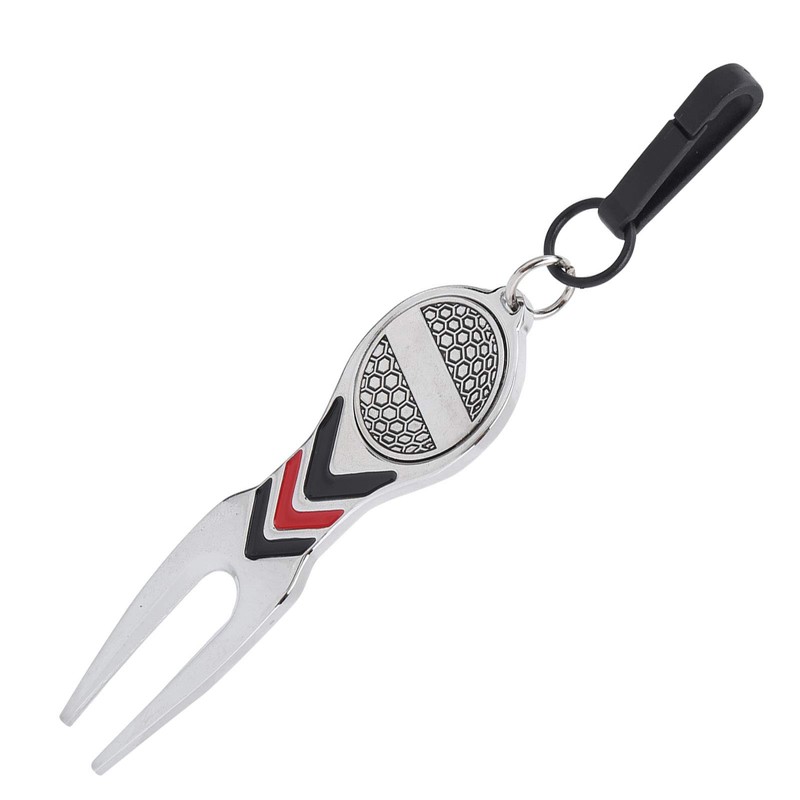 Restokki Golf Divot Repair Tool Portable Multipurpose Aluminum Alloy Divot