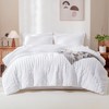 AveLom White Comforter Queen Size Set with Sheets - 7