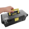 Housoutil Heavy Duty Plastic Tool Box, 10 Inch Portable Organizer