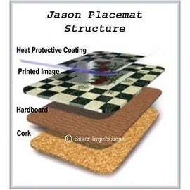 Jason D2876 Simplicity Coasters, Set of 6