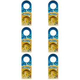 Create Your Own Nativity Christmas Hanger Craft Kit Activity, Pack of 6