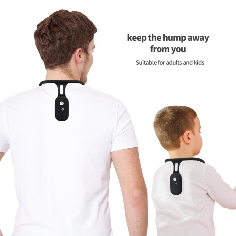 Posture Corrector Hanging Neck Posture Trainer Rechargeable Silicone Automatic Induction