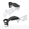 Passenger Armrests, with Cup Holders Adjustable Armrest for Harley Touring