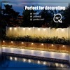 SOLPEX Solar Deck Lights - 16 Pack Outdoor Step Lighting