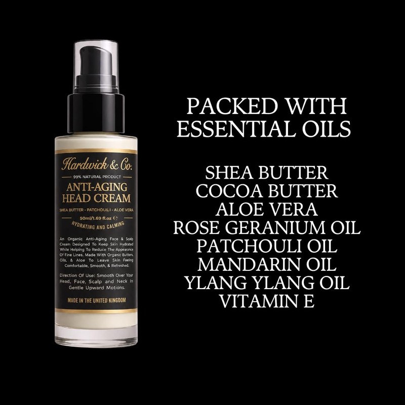 Hardwick & Co. Scalp & Face Cream for Bald Men