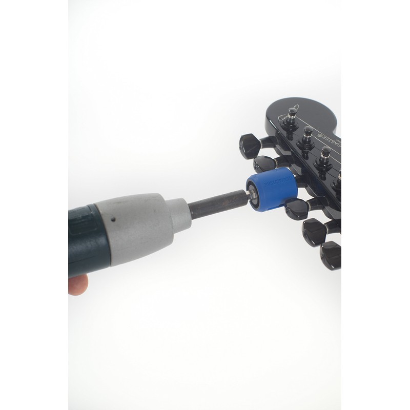 MusicNomad GRIP Drill Bit String Peg Winder for Guitar, Bass