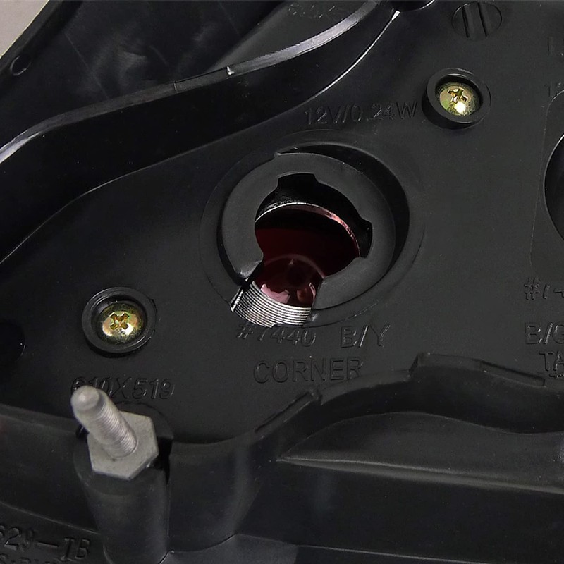 Spec-D Tuning Chrome Tail Lights Compatible with 2004-2010 Scion tC,