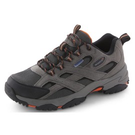 Nevados XP Men's Boomerang II Low Waterproof Hiking Boots | Lightweight for Trail, Walking, Summer Outdoors | Comfortable w/Memory Foam | Rugged Carbon Rubber Sole