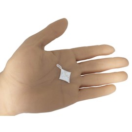 AFP AS-754 Madonna Saint Mary Pendant 925 Sterling Silver, Sterling Silver, No Gemstone