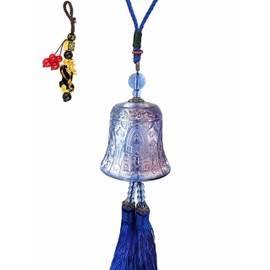 Handmade Feng Shui Liu Li Safe Bell Car Or Room Hanging Charm Tassel for Protection