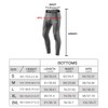 MEETYOO Leggings Uomo, Calzamaglie Sportive Pantaloni Fitness Compressione Baselayer per