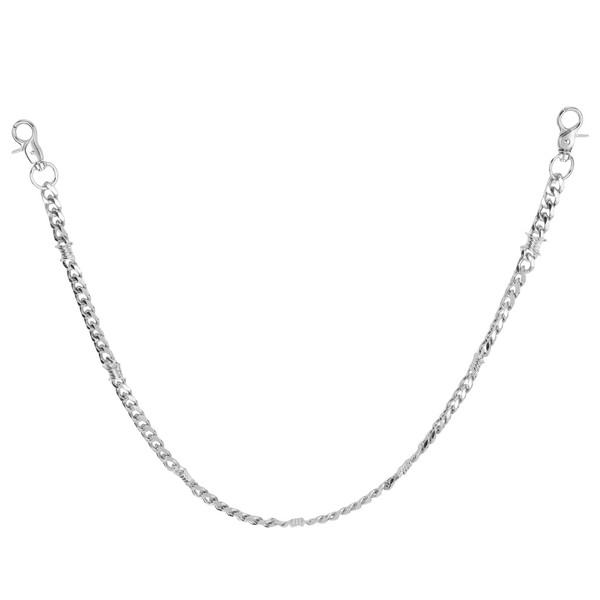 Silver Thorn Jean Chain for Men & Women, Punk Chains