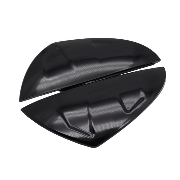 Unbranded 2x M Style Gloss Black Mirror Cover Caps For