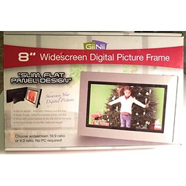 GiiNii 8" Widescreen Digital Photo Frame