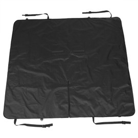 1Pc Pet Car Seat Cover Dog Cat SUV Back Seats Scratchproof Hammock Protector Mat(Black)