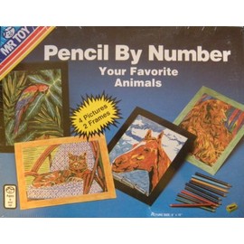 Pencil By Number ~ Your Favorite Animals