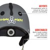 Triple Eight Snow Audio Ski and Snowboard Helmet with Built-in