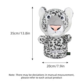 Scott Edward Covered Driver Animal Shaped Golf Club Headwear, Soft Fabric, Soft Touch