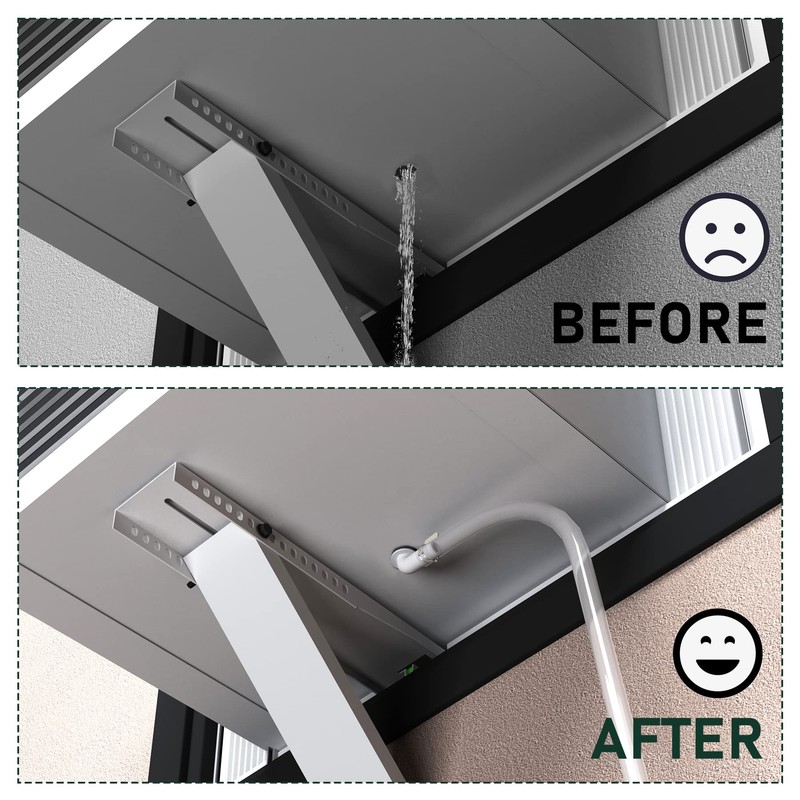 Flehomo Air Conditioner Drain Kit, 6 Feet PVC Clear Vinyl