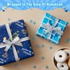 Hanukkah Wrapping Paper (4 Rolls, 93 sq. ft. ttl) Menorahs,