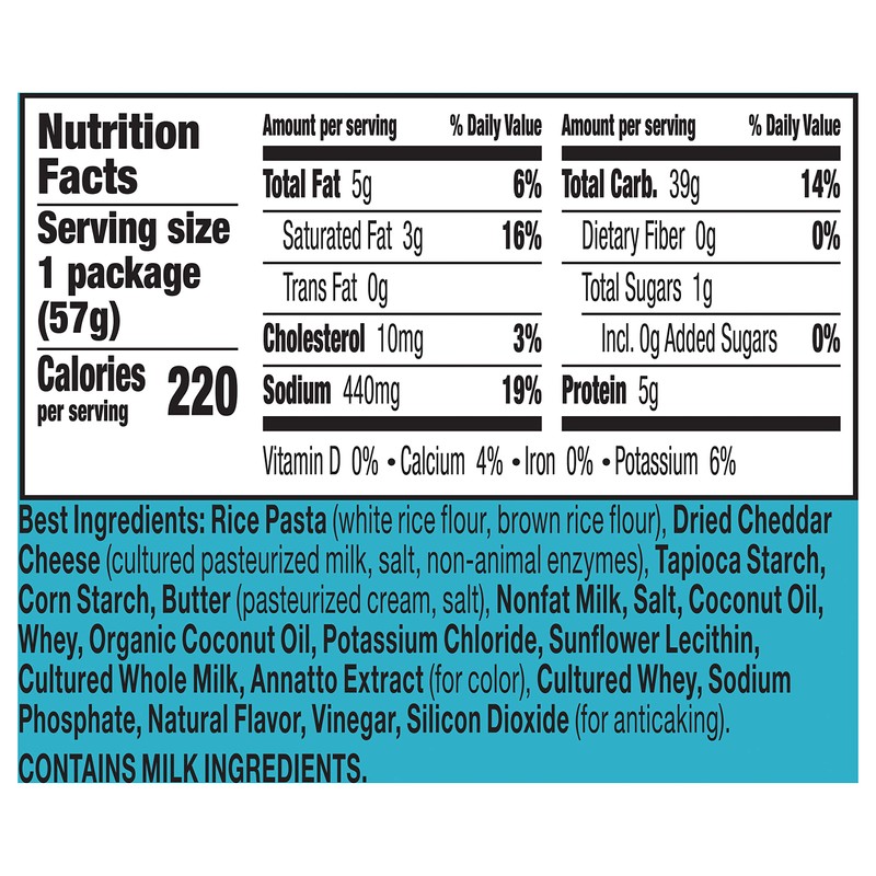 Annie's Real Aged Cheddar Microwave Mac & Cheese with Gluten