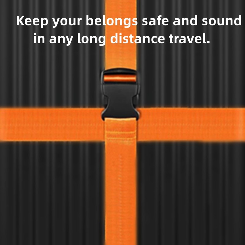 Luggage Straps for Suitcases,4 Pack Travel Belt Suitcase Strap,Adjustable Luggage