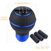 Arenbel 5 Speed Round Shifter Lever Knob Car Gear Stick