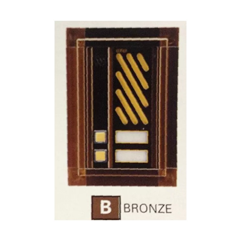 Elbex / Graystone ERD1-02-B Station Intercom Recessed Panel (NO SPEAKER)