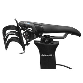 XLAB Delta 430 Single Bottle Rear Hydration System with Carbon Cage for Triathlon and Road Bikes