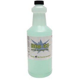 Bio 41 Odor Eliminator, Molecular Technology Since 2005 - Commercial, Industrial, Strong Pet & Urine Odor Remover, Trash Can Deodorizer - 32 Ounce
