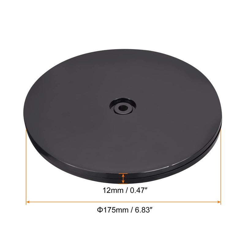sourcing map 7inch Rotating Swivel Stand with Steel Ball Bearings