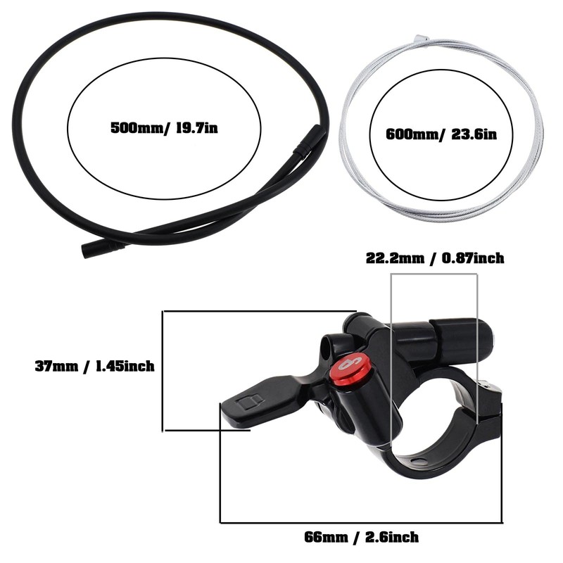 Be In Your Mind Remote Lockout Lever Compatible with Rockshox