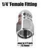RIDGE WASHER Sewer Jetter Nozzle for Pressure Washer, 3 pcs