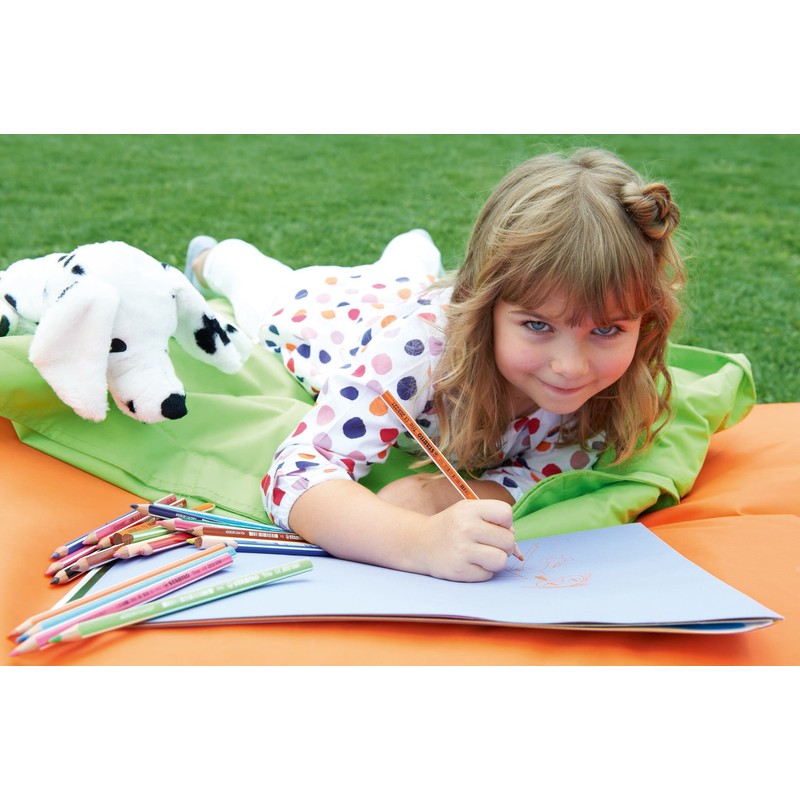 Colouring Pencil - STABILO Trio thick - Wallet of 6