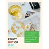TeeLux Lemon Ginger Decaf Green Tea, Smooth Decaffeinated Green Tea