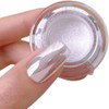 Pretty Diva White Chrome Nail Powder - 1g Super Glossy