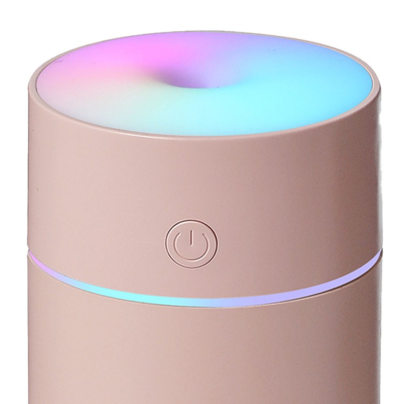 USB Car Humidifier Colorful Aroma Rechargeable Atomization Portable Mini Humidifier